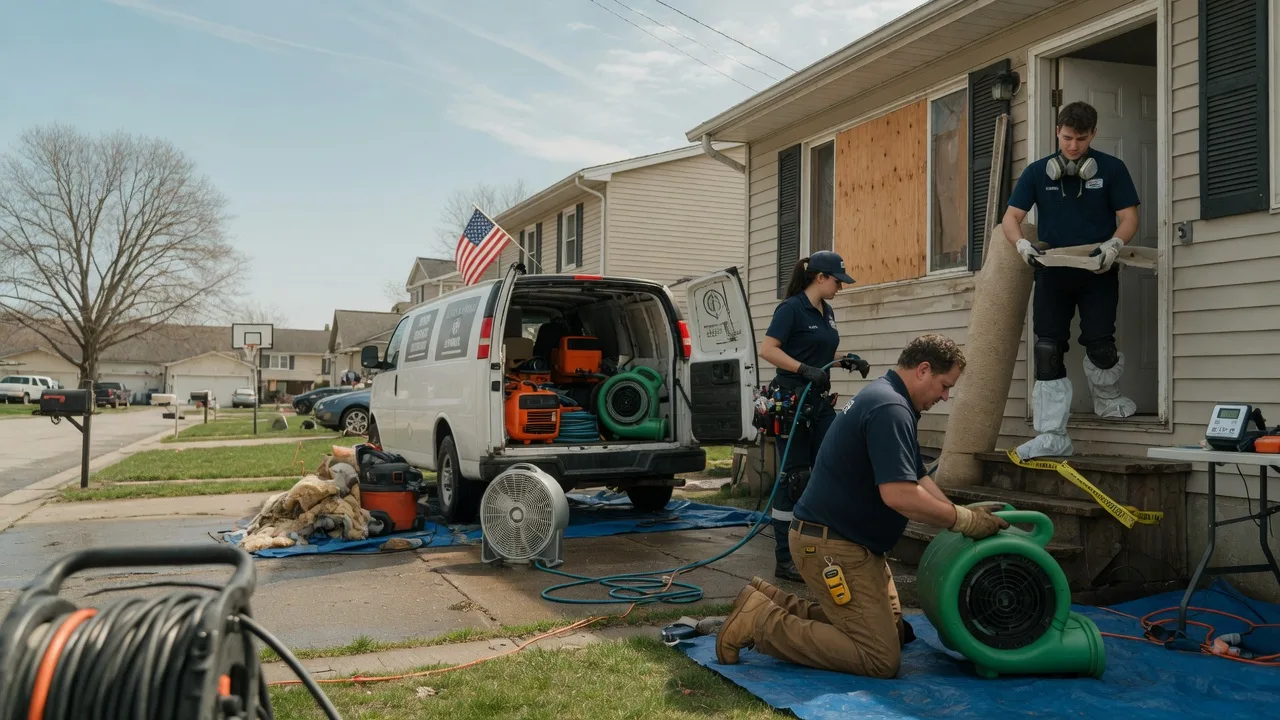 Water Damage Restoration in Marne, IA near me